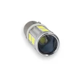 Світлодіодна автомобільна лампа T4W (BA9S) 12-24V 8SMD 5630 + 1 CREE CANBUS з лінзою, біла, 1 шт. - Зображення 3