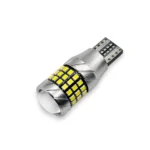 Світлодіодна лампа T15 W16W 921 57SMD 2016 12-24V 6000K з обманкою CANBUS Біле світло - Зображення 7