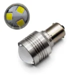 Світлодіодна лампа з цоколем 1156 BA15s P21W 3SMD 3030 12-24 V Біла 6.5W Зроблено в УКРАЇНІ!