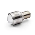 Світлодіодна лампа з цоколем 1156 BA15s P21W 3SMD 3030 12-24 V Біла 6.5W Зроблено в УКРАЇНІ! - Зображення 2