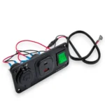 Врізна автомобільна панель розеток 3-в-1 USB QC 3.0 + Type-C PD з прикурювачем та кнопкою Автомобыльна зярядка - Зображення 5