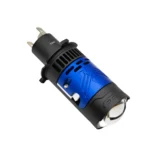 Світлодіодні Міні лінзи H4 Mini LED 120W 6000K з обманкою Canbus і внутрішнім кулером - Зображення 4