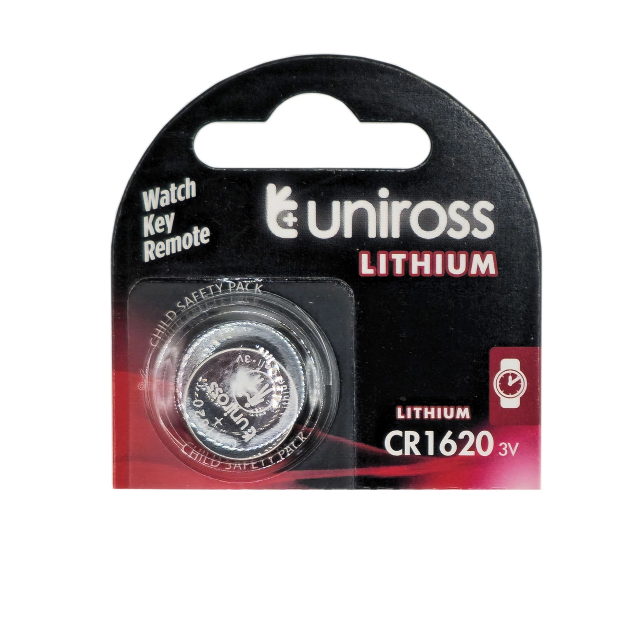7696572298_batarejka-litiyeva-uniross Батарейка літієва Uniross CR 1620 - Зображення 1