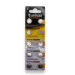 Батарейка лужна Uniross A-G13 SP LR1154 AG13 LR44 Alkaline - Зображення 2