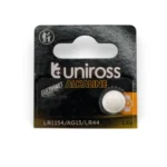 Батарейка лужна Uniross A-G13 SP LR1154 AG13 LR44 Alkaline