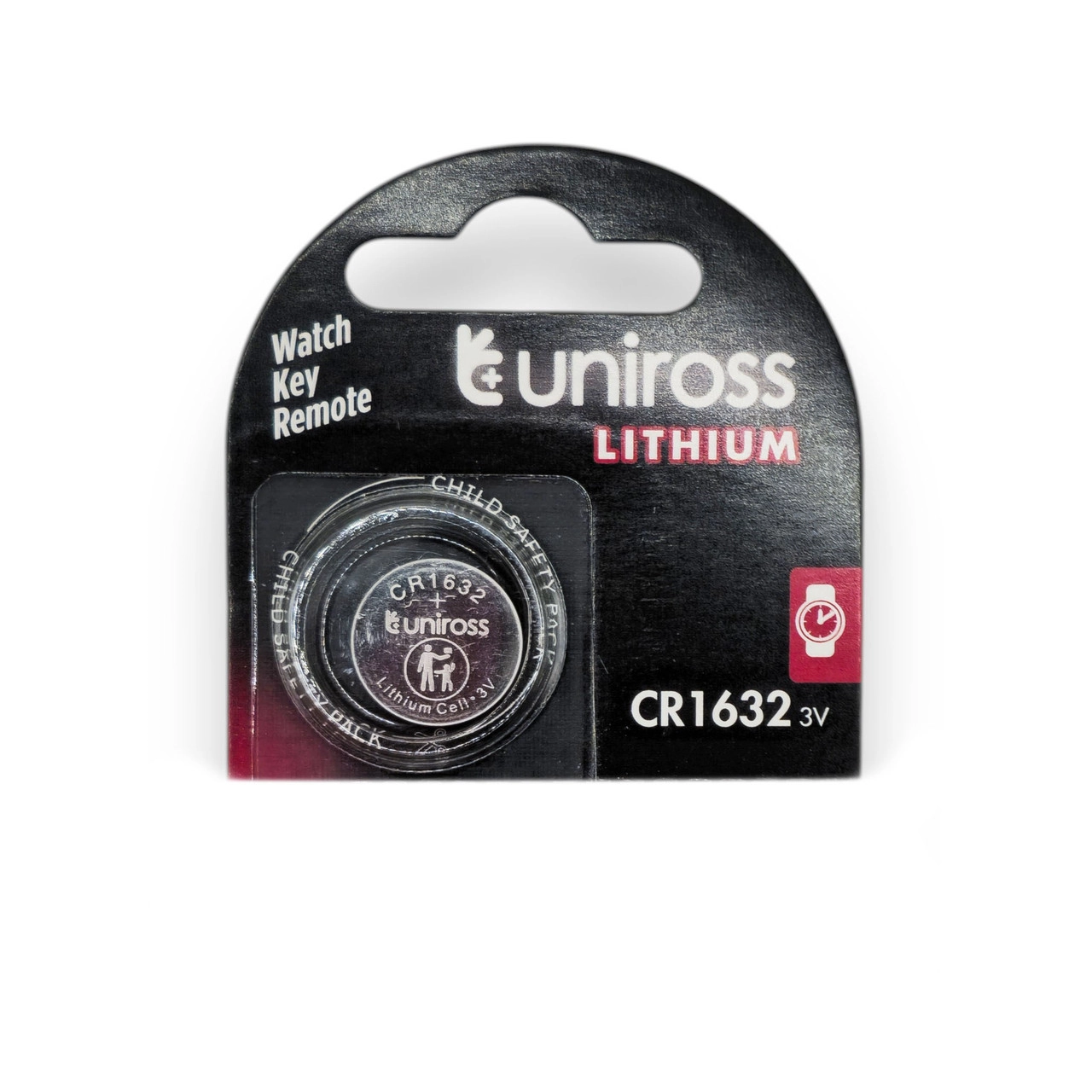 7696760406_batarejka-litievaya-uniross Батарейка литиевая Uniross CR1632 SP LITHIUM - Зображення 1