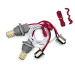 Двоколірна світлодіодна лампа 1156 BA15S P21W 54SMD 3014 з обманкою canbus Білий Жовтий комплект - Зображення 6