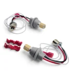Двоколірна світлодіодна лампа 1156 BA15S P21W 54SMD 3014 з обманкою canbus Білий Жовтий комплект - Зображення 4
