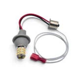 Двоколірна світлодіодна лампа 1156 BA15S P21W 54SMD 3014 з обманкою canbus Білий Жовтий комплект - Зображення 7