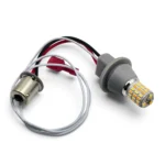 Двоколірна світлодіодна лампа 1156 BA15S P21W 54SMD 3014 з обманкою canbus Білий Жовтий комплект - Зображення 5