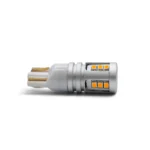 Світлодіодна лампа Т10 W5W 15SMD 2016 12-24V з обманкою Canbus біполярна Жовте світло - Зображення 4