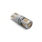 Світлодіодна лампа Т10 W5W 15SMD 2016 12-24V з обманкою Canbus біполярна Жовте світло - Зображення 2