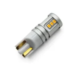 Світлодіодна лампа Т10 W5W 15SMD 2016 12-24V з обманкою Canbus біполярна Жовте світло - Зображення 6