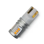 Світлодіодна лампа Т10 W5W 15SMD 2016 12-24V з обманкою Canbus біполярна Жовте світло - Зображення 5