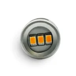 Світлодіодна лампа Т10 W5W 15SMD 2016 12-24V з обманкою Canbus біполярна Жовте світло - Зображення 7
