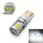 Світлодіодна лампа Т10 W5W 15SMD 2016 12-24V з обманкою Canbus біполярне біле світло