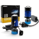 Комплект світлодіодних Міні Лінз Sanvi Bi-LED H4 F90 30000Lm 70W 12V Canbus