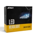 Комплект світлодіодних Міні Лінз Sanvi Bi-LED H4 F90 30000Lm 70W 12V Canbus - Зображення 8