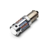 Автомобільна лампа LED BAY9s H21W зсув 120 ° 16SMD CREE 12-24V CANBUS з обманкою Жовте світло - Зображення 8