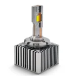 Автомобільні світлодіодні лампи з цоколем D3S D series 30 Led 110W 12000Lm 6000K +300% Біле світло комплект - Зображення 2