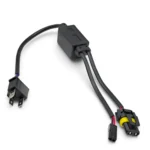 Дріт з реле D5 контролер V4 для біксенону LED лінз D5v4 H4 12V - Зображення 2