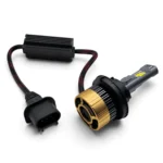 Світлодіодні лампи H13 24CSP T80 Pro 144W 6000K 9-32V, +300% яскравості, з обманкою комплект - Зображення 7